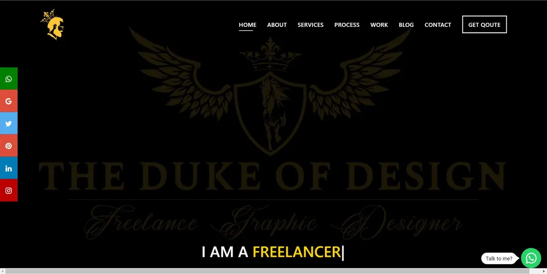 The Duke of Design — Freelance graphic designer