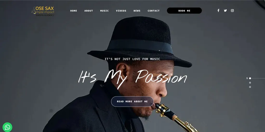 Jose Sax — Artist website & booking