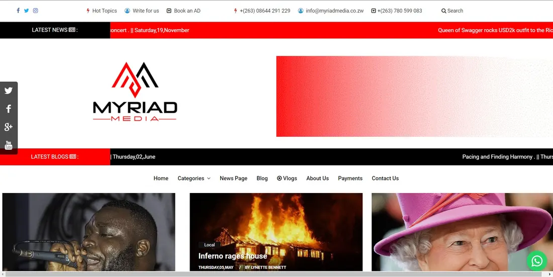 Myriad Media — News & media publication