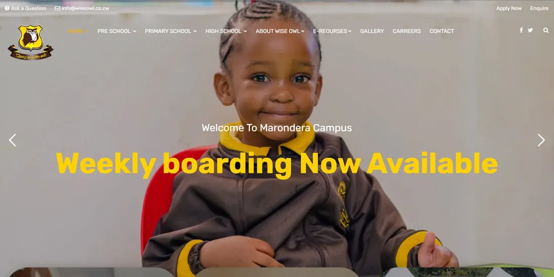 Wise Owl Academy — School website